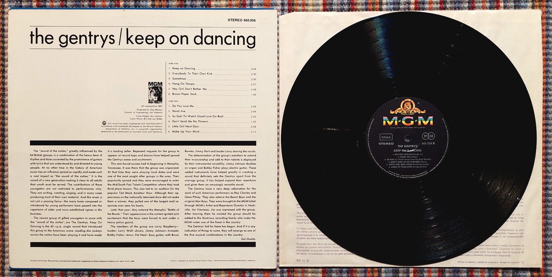Schallplatten: The Gentrys - Keep On Dancing (1966 D) – Gebraucht aus Widnau von Sandra0707 1