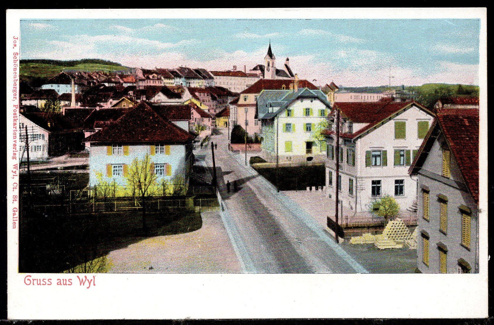 Ansichtskarten: Gruss aus Wyl – Gebraucht aus Aarau von kufi44