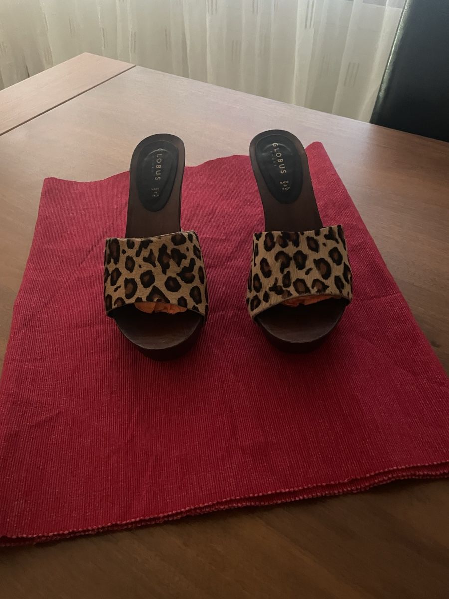 Globus Chaussures femmes: Globus Mules aus Leder, Grösse 39 – D'occasion à Neuhausen par Schanana 3