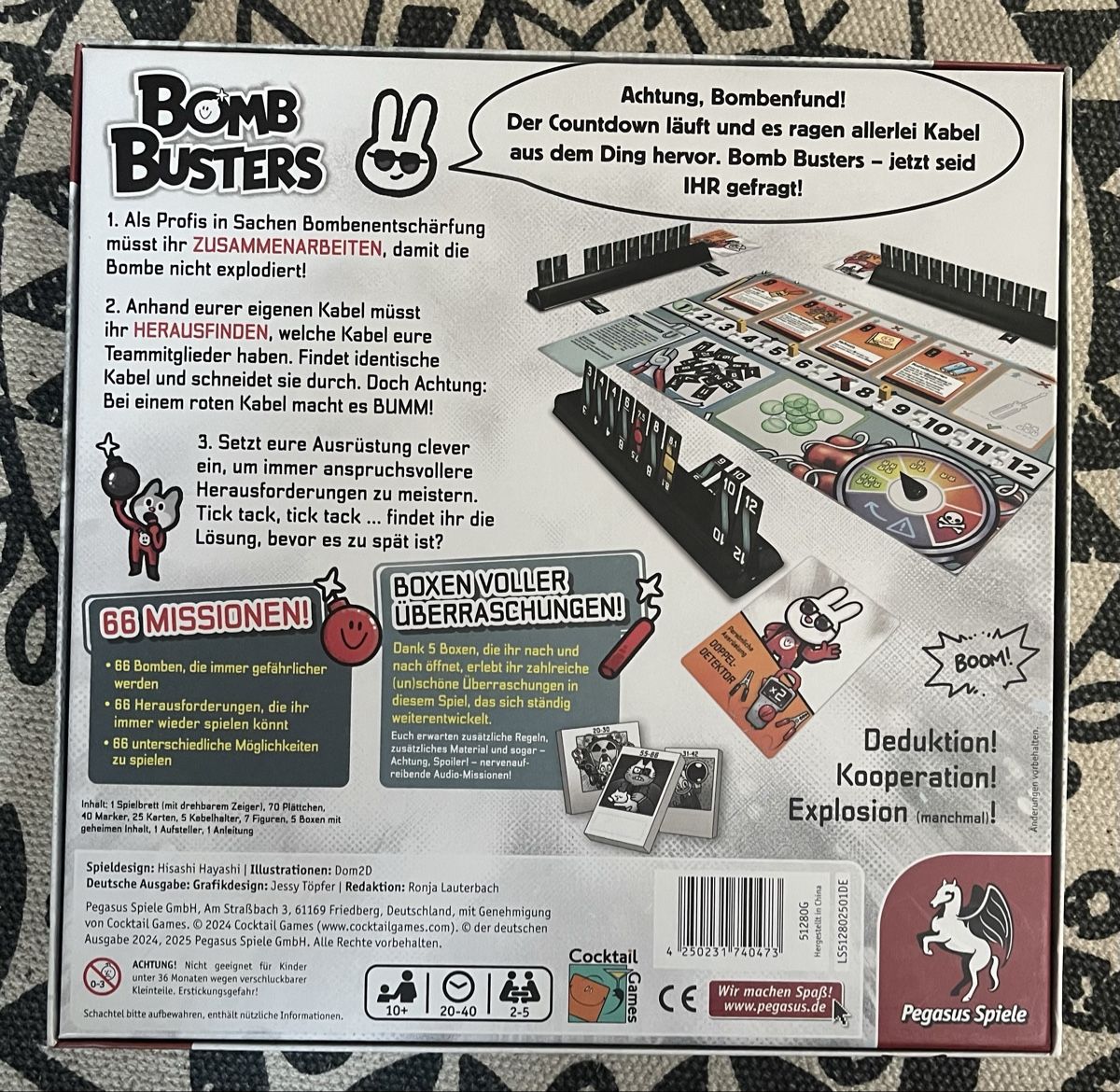Giochi: Bomb Busters Brettspiel – Usato da Scherz venduto da volcom21 1