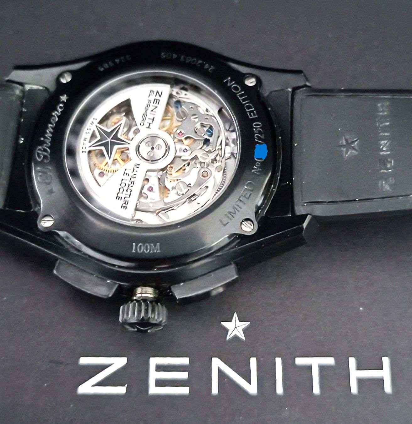 Zenith Orologi: Zenith El Primero Stratos Flyback Rainbow Limited Edition – Nuovo (secondo la descrizione) da Sierre venduto da imaginations 5