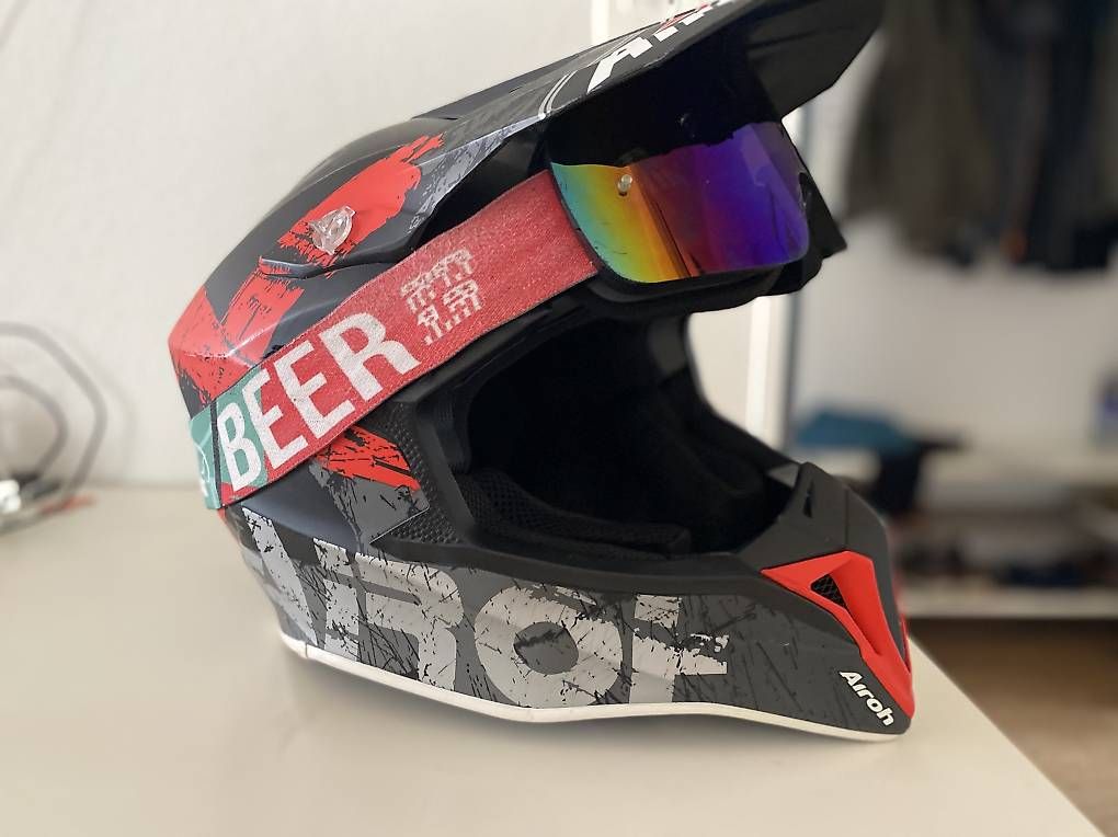 Airoh Helme & Visiere: Motorrad Helm Airoh – Gebraucht aus Oberönz von Geru_01