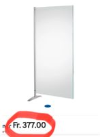 neuer Acryl-Element Stellwand Trennwand Metropol