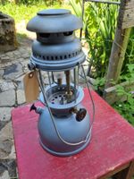 Petromax Lampe Grau, revidiert, Top Zustand, Rarität!