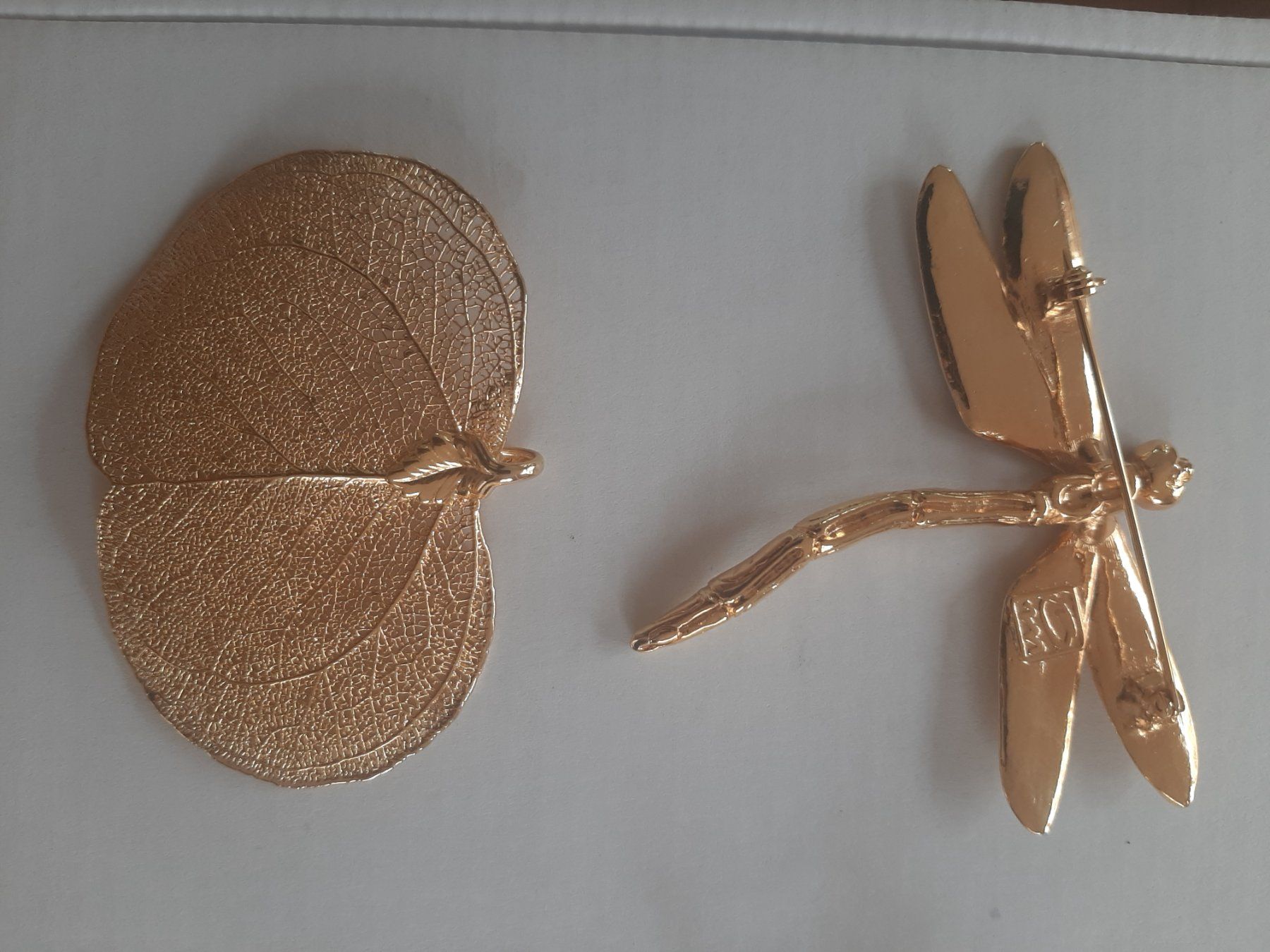 Autres bijoux: Modeschmuck Libelle und Blatt – D'occasion à Zürich par Mr.Dachboden 1