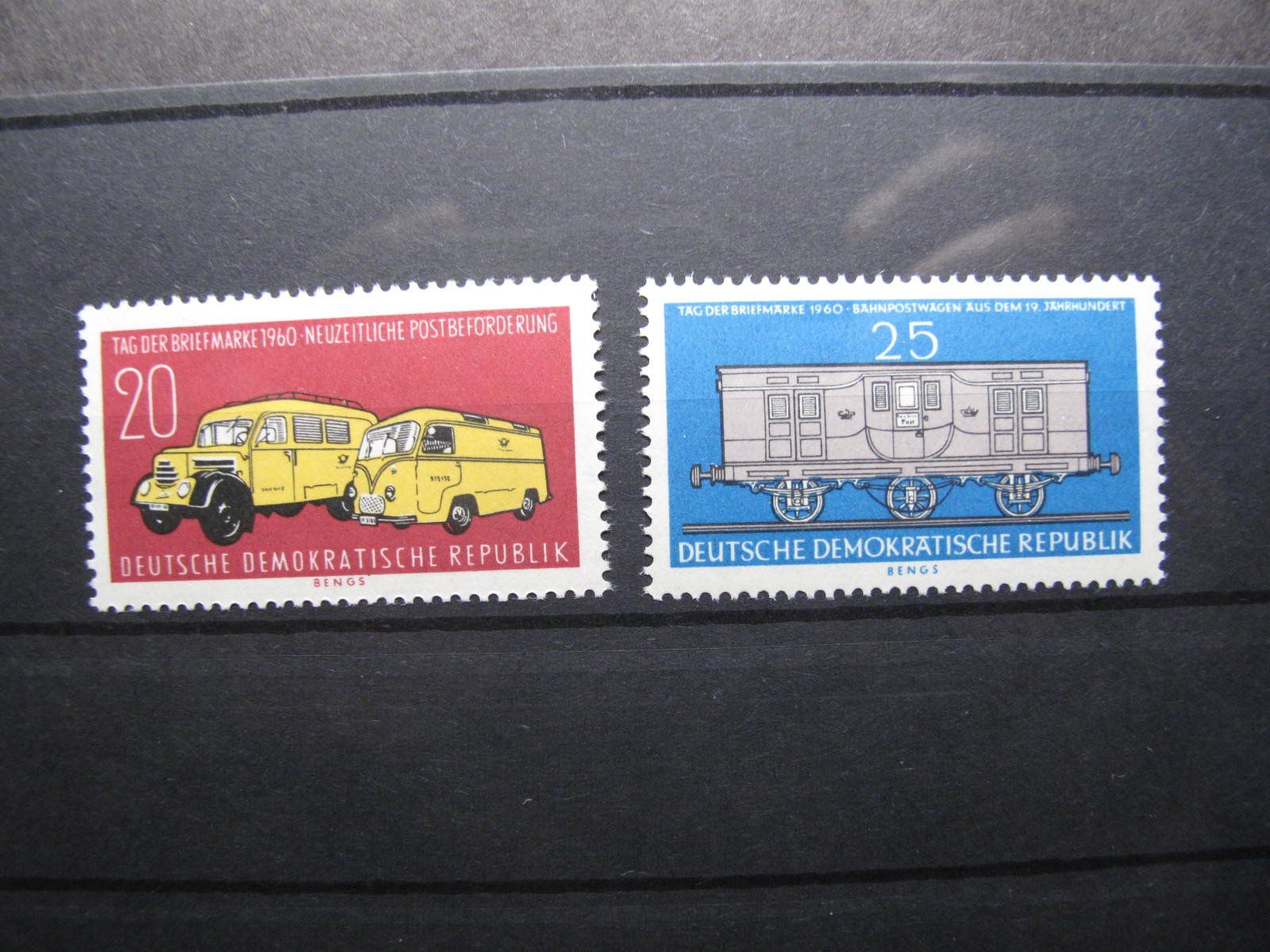 Tutti i francobolli: DDR 1960  Briefmarkentag ** – Usato da Wil SG venduto da fva01