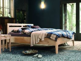 Arven / Zirben Bett 160x200cm / Dormiente - Kalmera