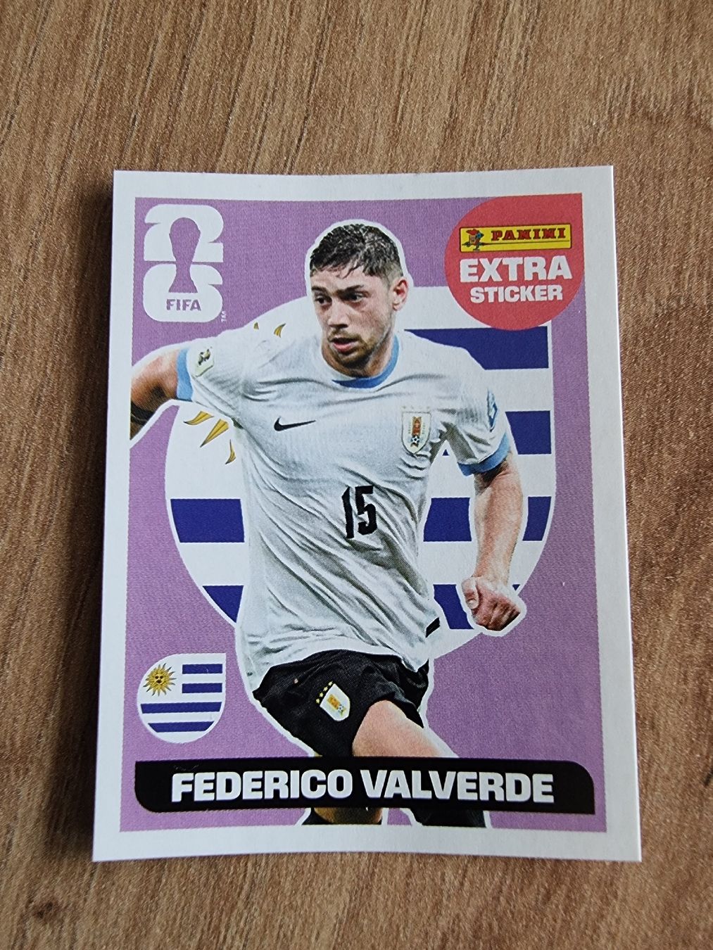 Panini Carte collezionabili: Panini Extra Sticker Federico Valverde FIFA – Nuovo (secondo la descrizione) da Winterthur venduto da Christinakim