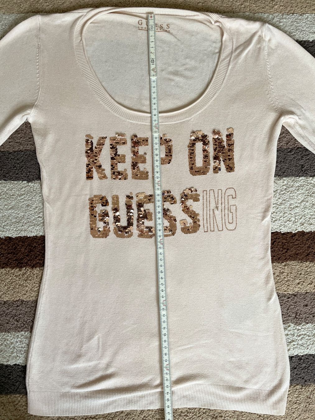 Guess Pullover & Sweatshirts: Guess Pullover mit Pailletten, Gr. M, Top Zustand! – Gebraucht aus Birsfelden von Nic21 7