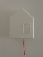 Vintage wandlampe haus