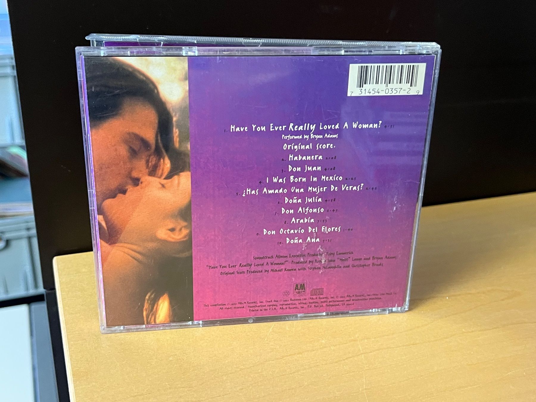 CD: Michael Kamen - Don Juan DeMarco - SR13 – Usato da Küsnacht ZH venduto da Internetradio 1