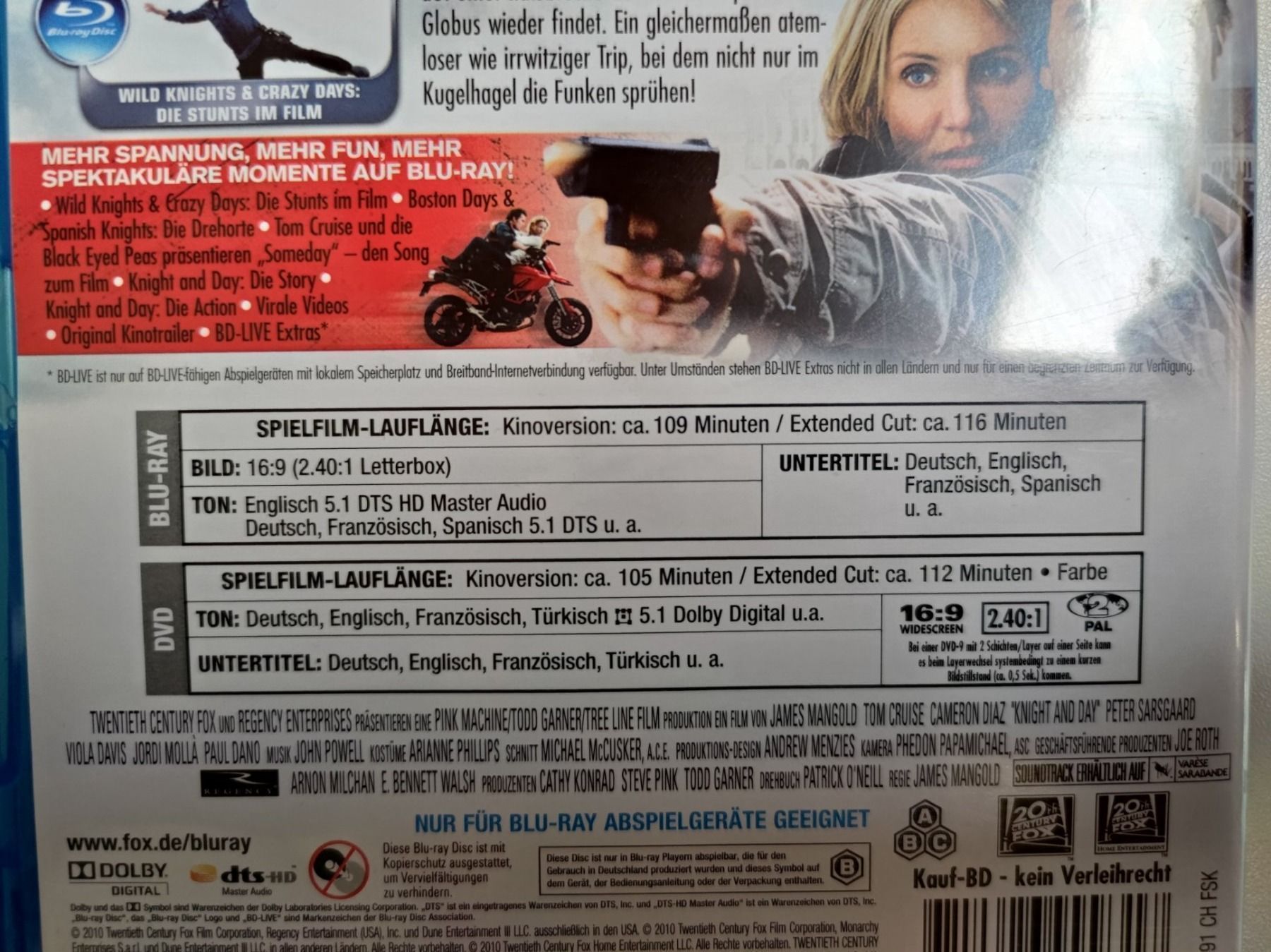 Tutti i DVDs: Knight and Day – Usato da Liestal venduto da Kratzilla 4