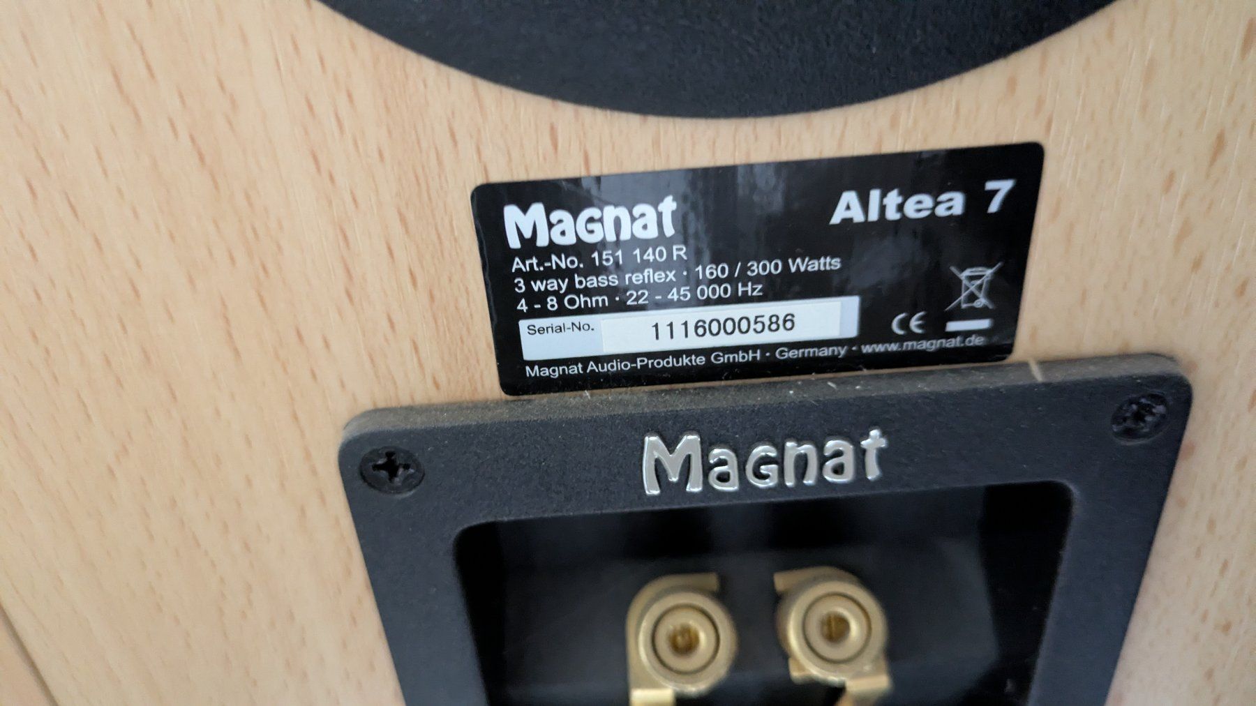 Magnat Casse acustiche: Lautsprecher Magnat Altea 7 – Usato da Wöschnau venduto da Alfvide 5