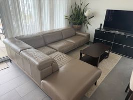 Natuzzi Sofa „Borghese“ Echtleder