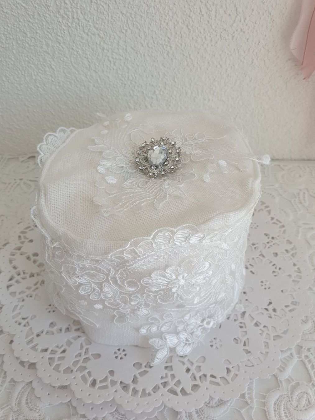 Alle Dekorationen: Haube Abdeckung WC-Rollen Shabby Chic Rollenhalter Spitze – Neu und originalverpackt aus Gossau ZH von Goes05 3
