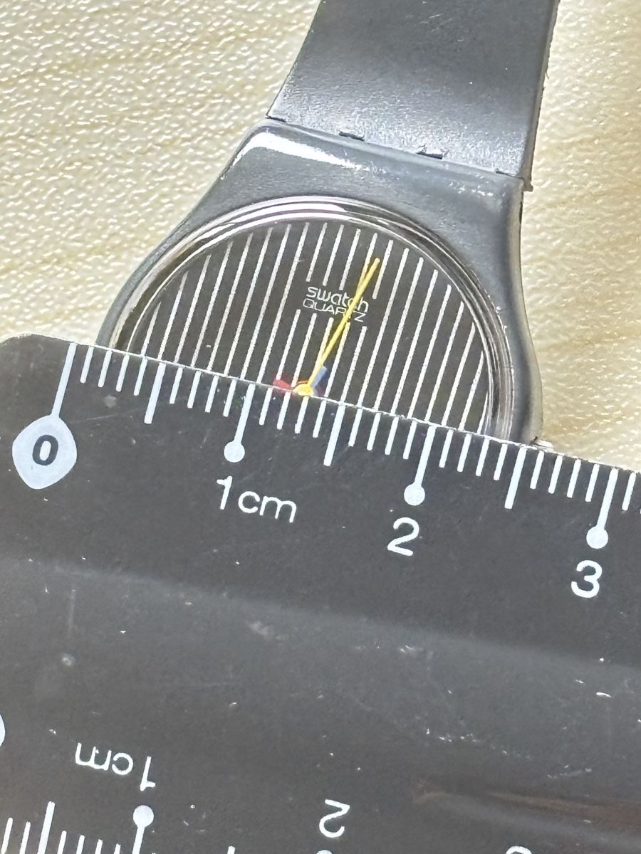 Swatch Orologi: Swatch Quartz Uhr Streifen Zifferblatt  – Usato da Grenchen venduto da chththl 2