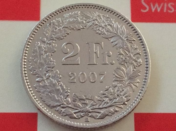 Tutti le monete: 2 Franken 2007 -vz – Usato da Elsau venduto da herbybay