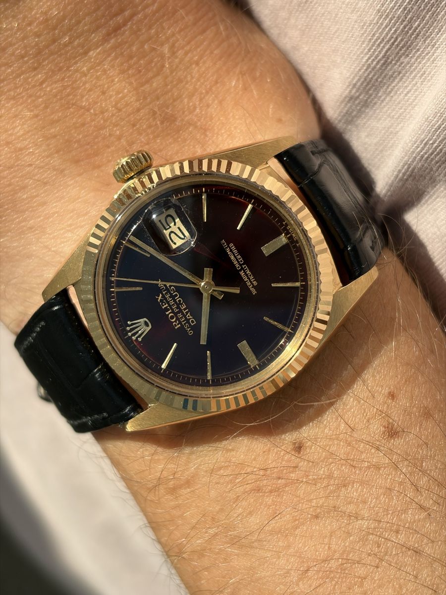 Rolex Uhren: Rolex Datejust Black/Tropical Gilt – Gebraucht aus Niederhasli von Pepsi300 2