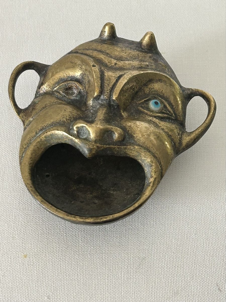 Cendriers: Messing Aschenbecher Teufelskopf Dämon Vintage – D'occasion à Wettingen par Mmccl 9