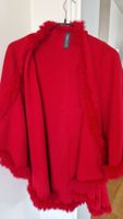 Edler roter Umhang Poncho Gr. 38 LEONARD°