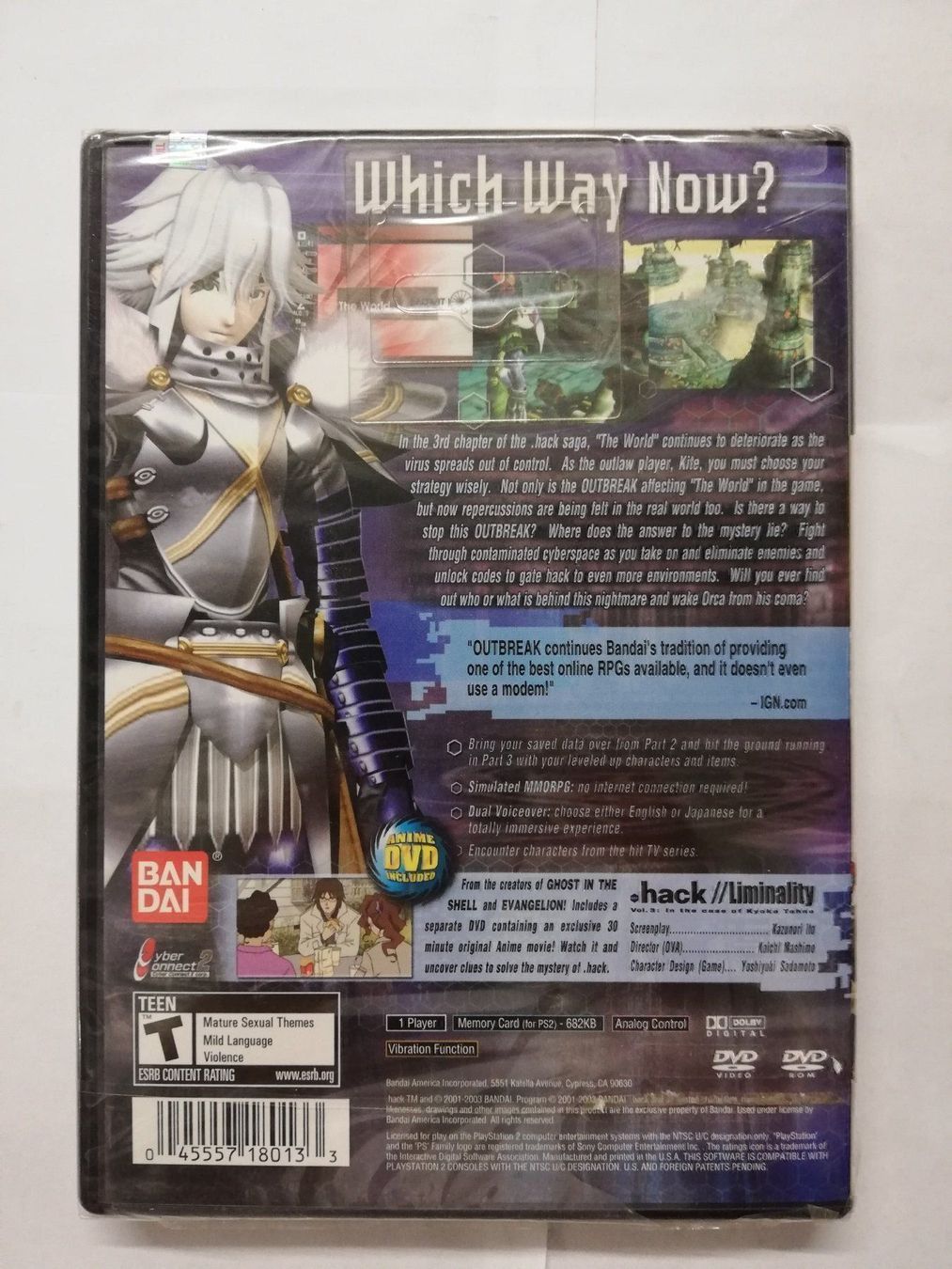 Sony Giochi: Dot Hack 3 / SEALED / NTSC-U / PS2 – Usato da St. Gallen venduto da zorro_dc 1
