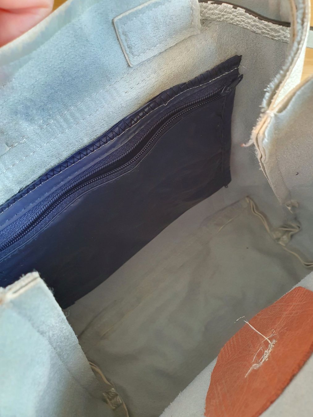 Zaini: Silbriger Rucksack – Usato da Villars-sur-Glâne venduto da richardette 4