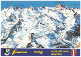 Samnaun - Pistenplan