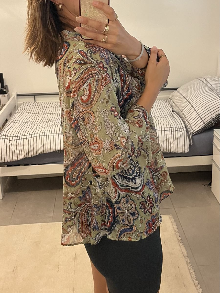 Zara Camicette: Chemise bohème de ZARA taille M  – Nuovo (secondo la descrizione) da Aigle venduto da sow_m7gm 4