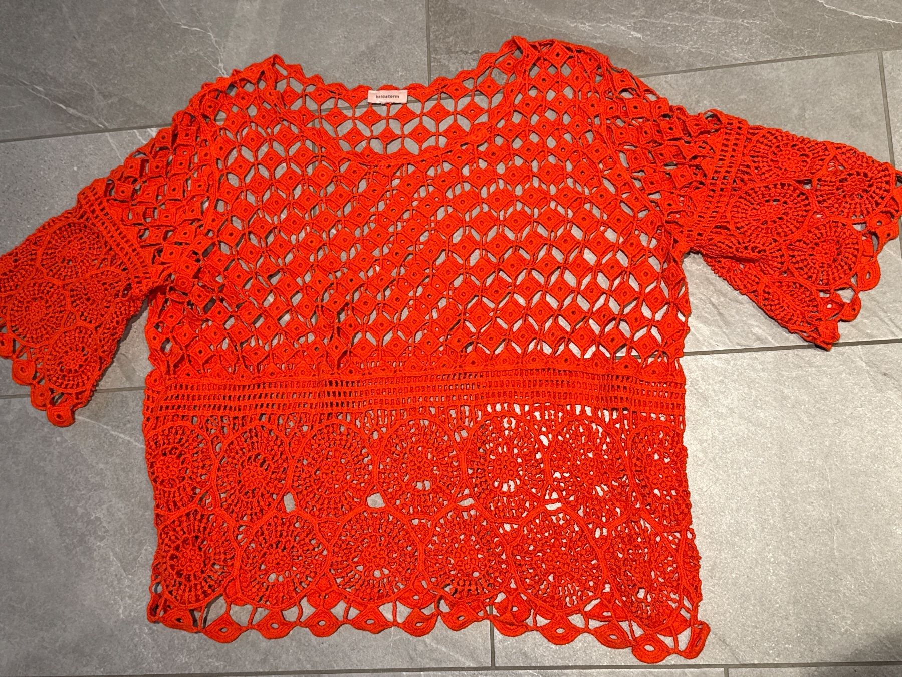 Maglioni & Felpe: gehäkeltes Strand Oberteil KATESTORM, XL – Usato da Amriswil venduto da used2use 1