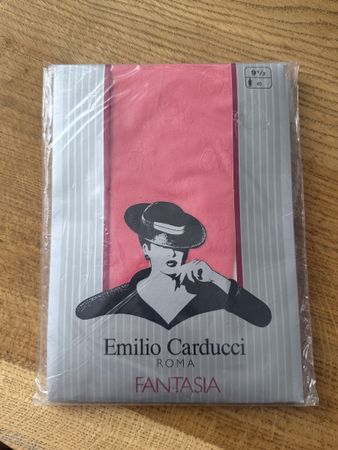 vintage Damen Strumpfhose Emilio Carducci Fantasia 