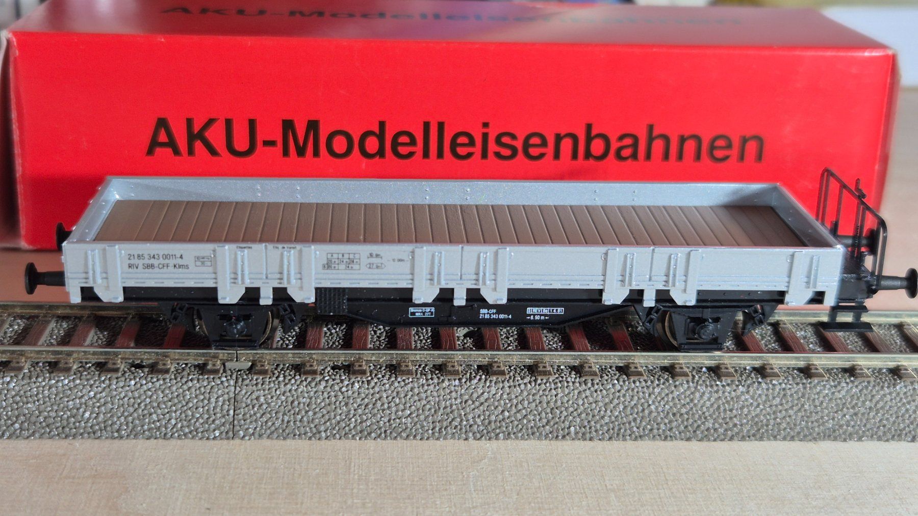 Rittech 0 - Transport de fret - Wagon couvert type Gklm