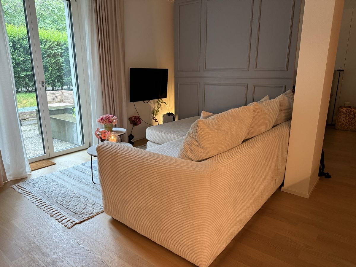 Divani: Ecksofa Cord naturfarben / beige – Usato da Zürich venduto da hub_xzw7 2