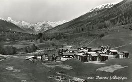 Bodmen / Blitzingen   VS    im Goms       um 1959
