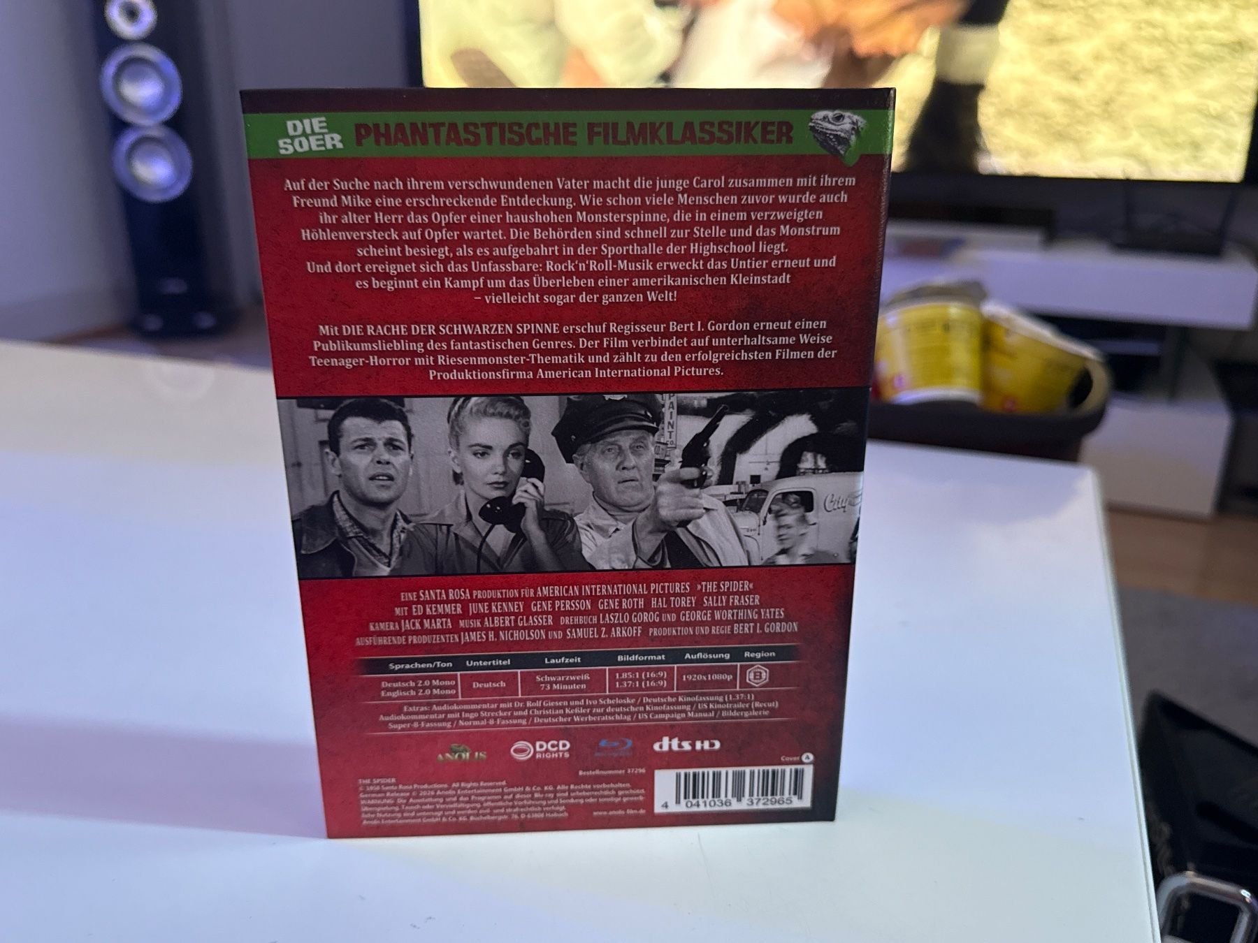 Tutti i DVDs: Die Rache der schwarzen Spinne Mediabook Vergriffen – Nuovo (secondo la descrizione) da Allschwil venduto da meeresperle 1