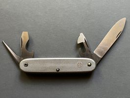 Wenger Delémont 75 Alox Militärmesser 93 mm - guter Zustand