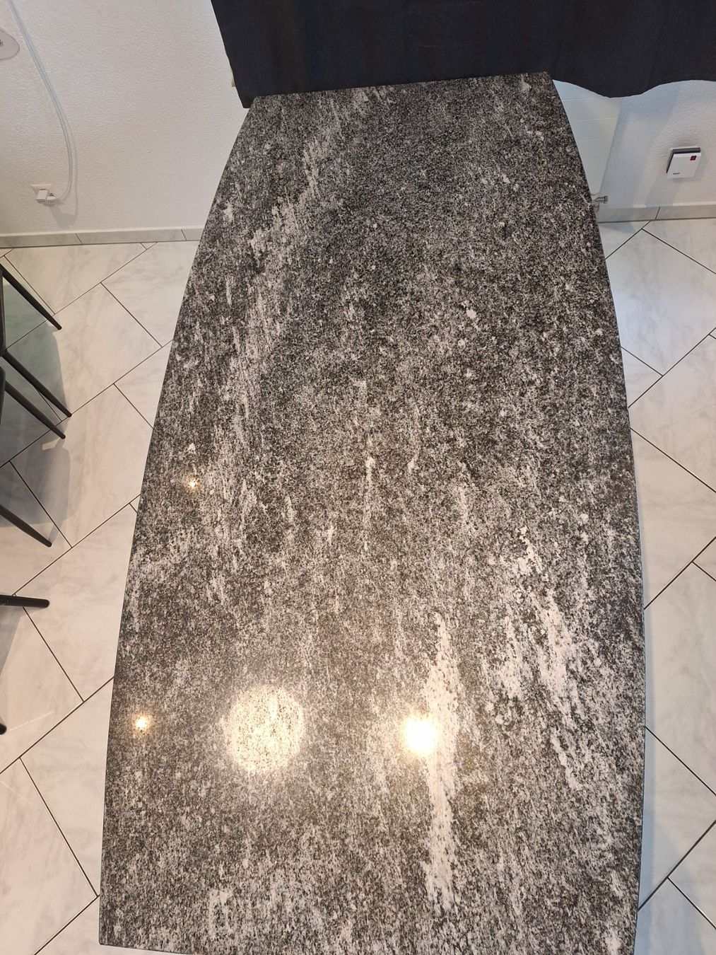 Tavoli: Esstisch Oval aus Marmor – Usato da Interlaken venduto da berfol 3