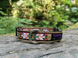 Hundehalsband 2cm "Maui" handgemacht Grösse S