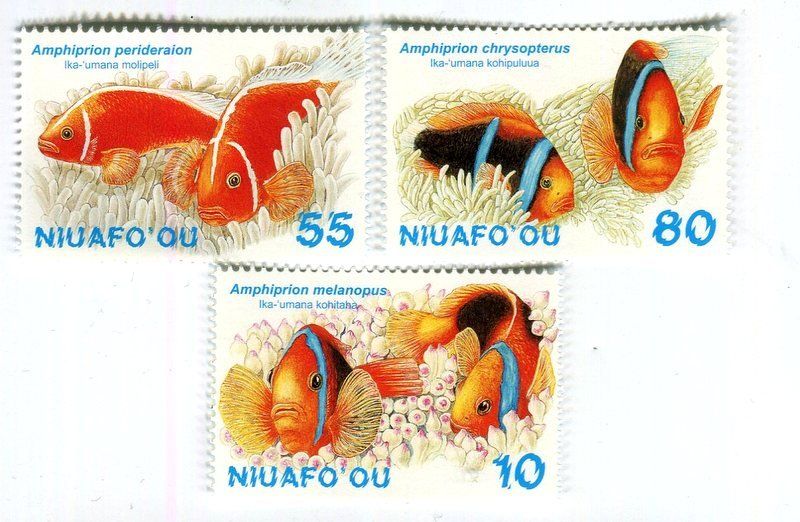Tutti i francobolli: Briefmarken "Fische". Niuafoou – Nuovo e nell'imballaggio originale da Basel venduto da Butsch5