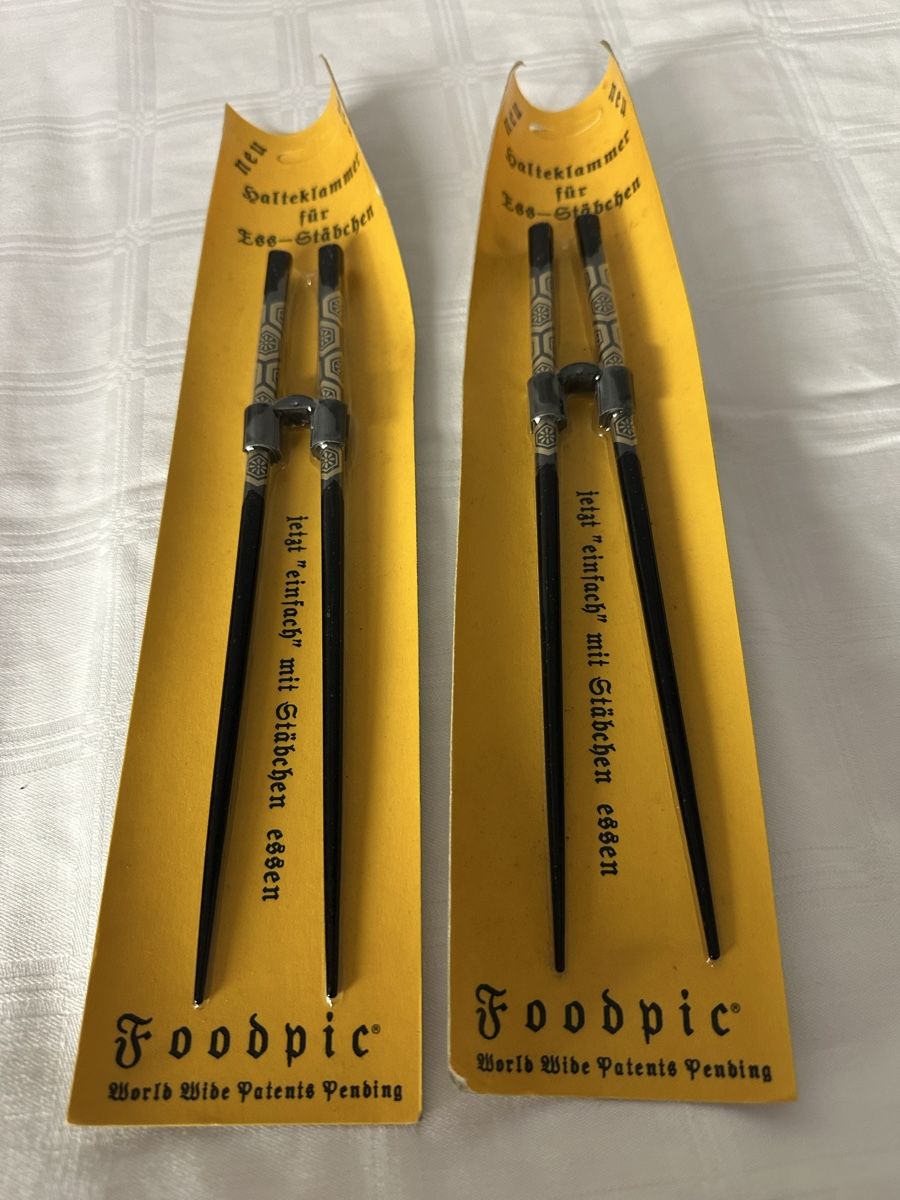 Set di posate: Essstäbchen 2 stk – Nuovo e nell'imballaggio originale da Sevelen venduto da Stopglobal. 1