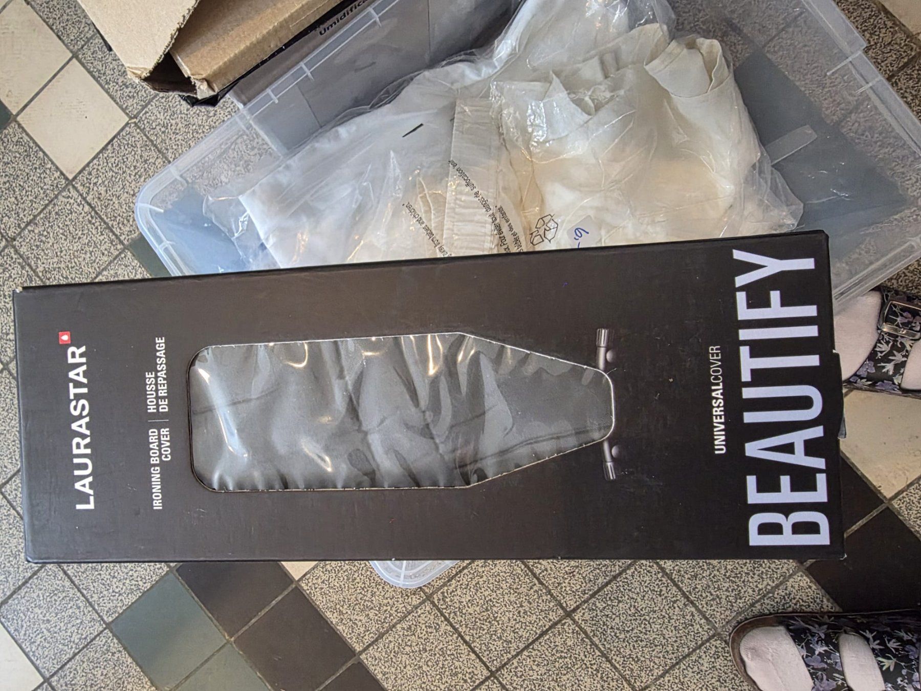 Laurastar Assi da stiro: Bügelbrettbezug Laurastar Beautify  Dark Grey – Nuovo e nell'imballaggio originale da Wikon venduto da Speedy_li