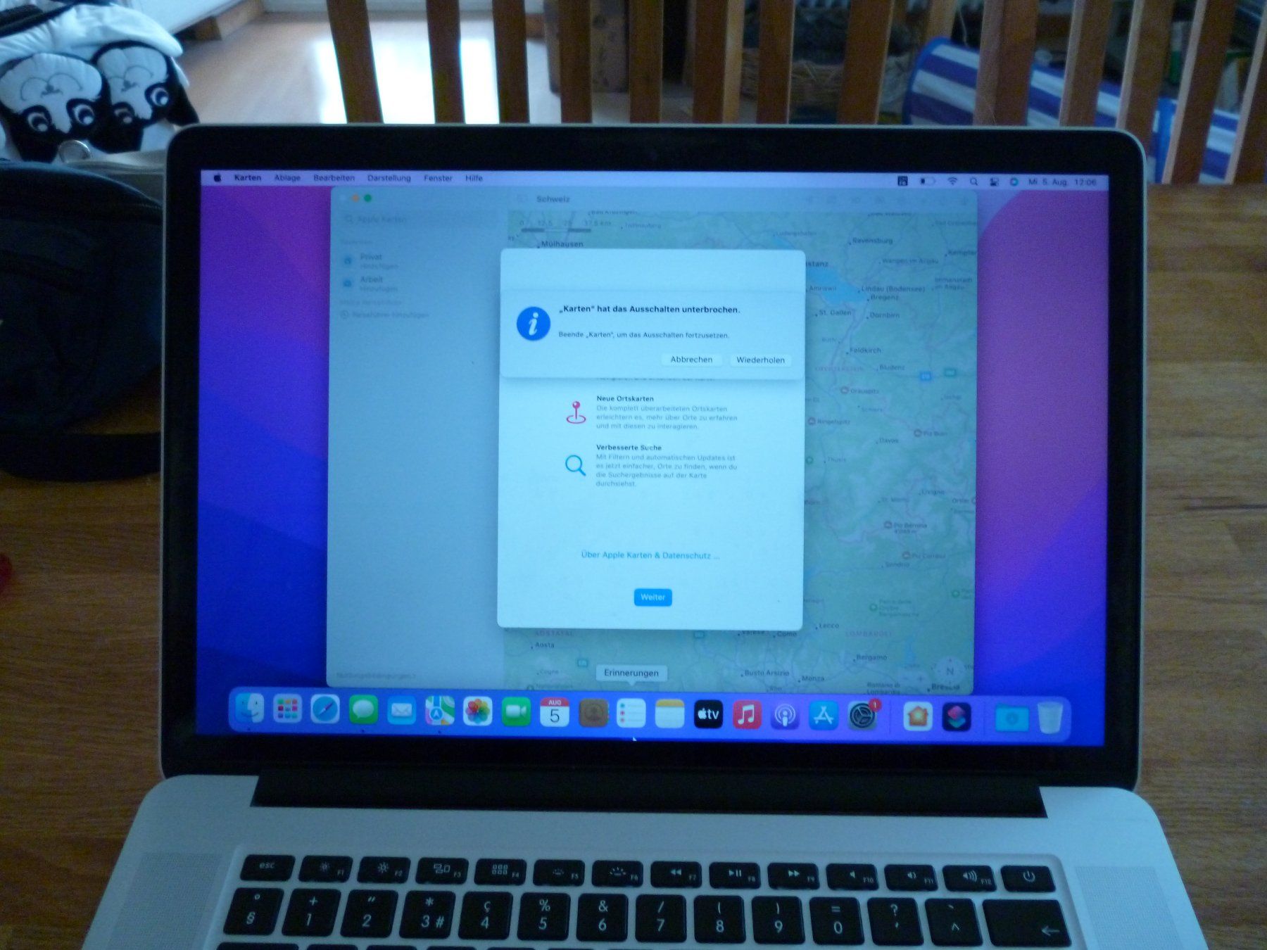 Apple Notebooks: Apple MacBook Pro 15" Retina – Gebraucht aus Neuhausen von Charlotte51 3