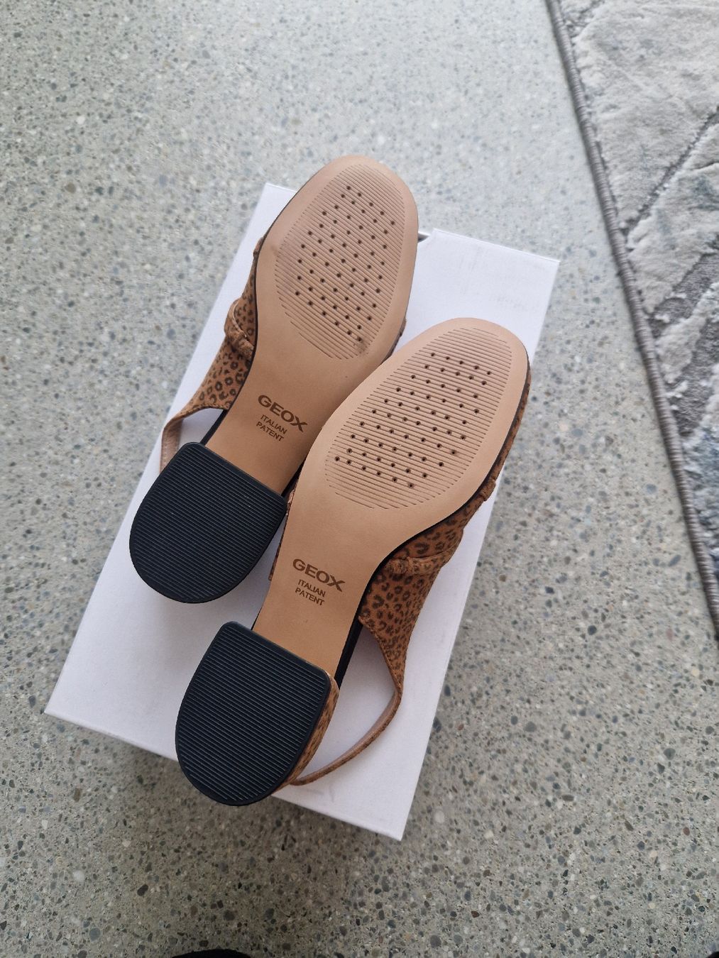 Geox Damenschuhe: GEOX Slingback with Leo-Print EU35 NEW – Neu und originalverpackt aus Dübendorf von ami_6zyy 2