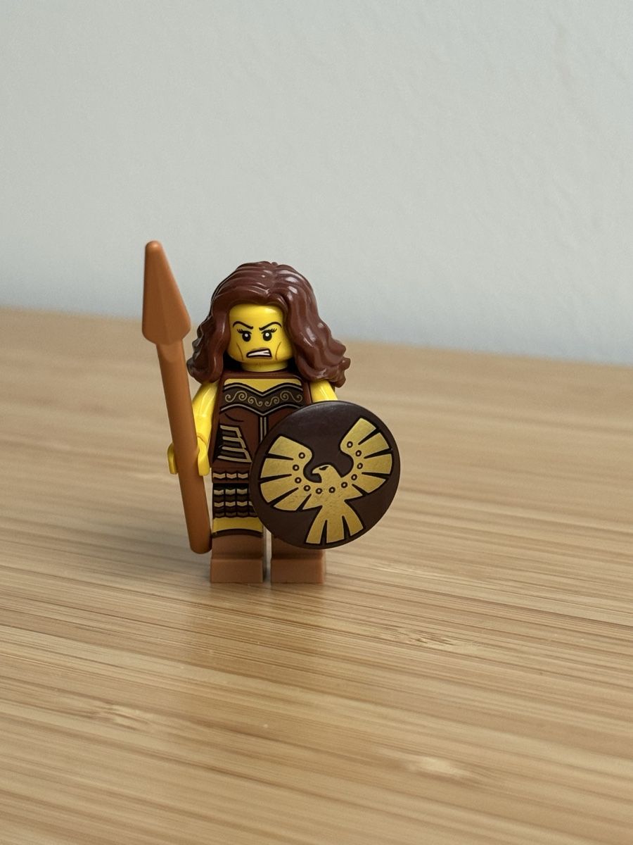 Lego Statuette: Lego Minifigur Kämpferin 2 – Nuovo (secondo la descrizione) da Neuhausen am Rheinfall venduto da Laghi