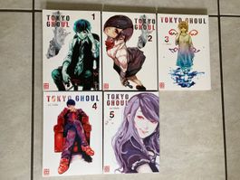 Tokyo Ghoul Manga 1-5 deutsch