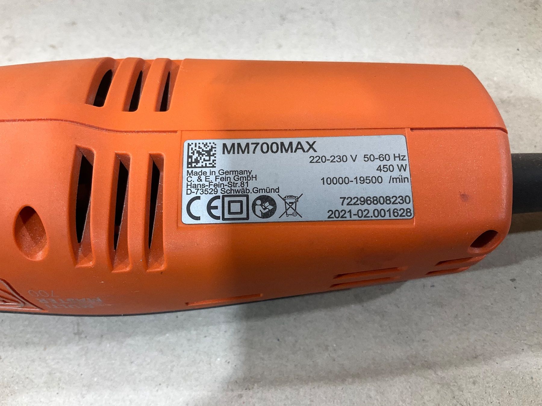 Tutte le macchine: 509 Fein Multimaster MM700MAX – Usato da Derendingen venduto da Meisterstuecke 4
