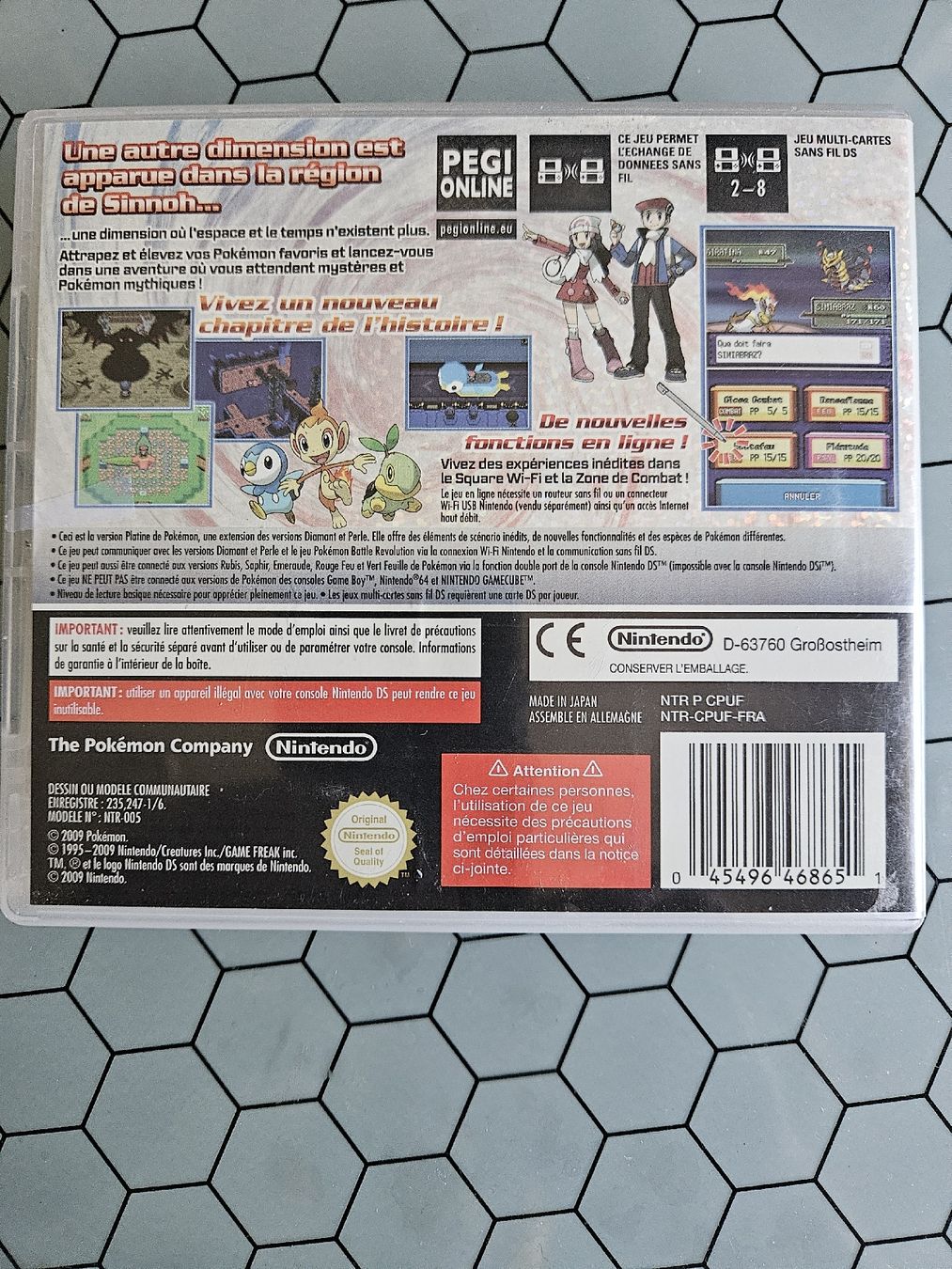 Nintendo Giochi: Nintendo DS Pokémon version Platine  – Usato da Genève venduto da Pedro67 2