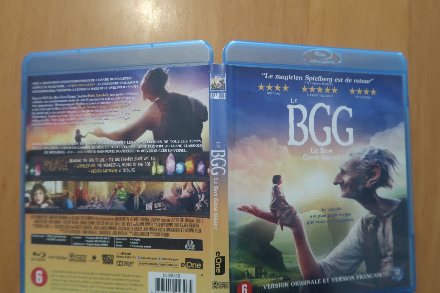 Alle DVDs: Blu-ray LE BON GROS GÉANT      BGG         Français Anglais – Gebraucht aus Porrentruy von tupatup 3