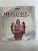 LP Hi- Fi Orgel - Bach . Walcha - Archiv Produktion