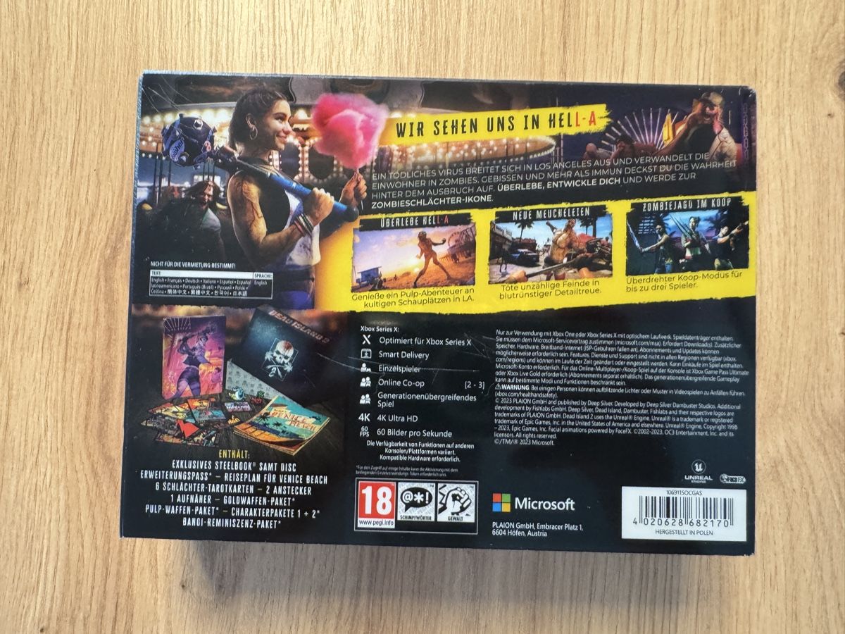 Microsoft Spiele: Dead Island 2 HELL-A Edition Xbox Series X/One Spiel – Gebraucht aus Biberist von etesummer 1