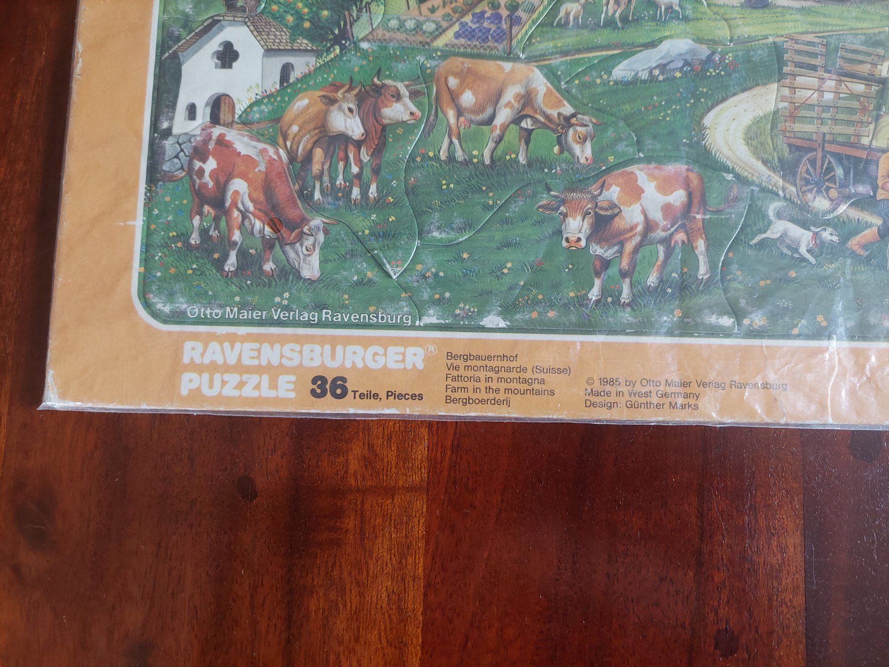 Ravensburger Puzzle: Ravensburger Puzzle 36 Teile Bergbauernhof – Usato da Beckenried venduto da Havacola 2